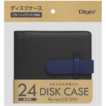 ブルーレイ対応ディスクケース 24枚収納 ナカバヤシ