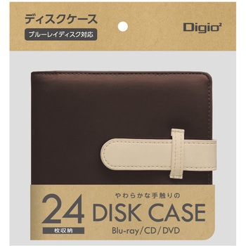 ブルーレイ対応ディスクケース 24枚収納 ナカバヤシ