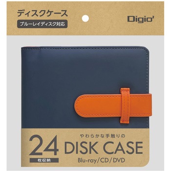 ブルーレイ対応ディスクケース 24枚収納 ナカバヤシ