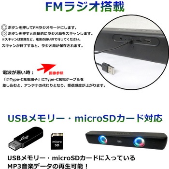 チコニア bluetooth LEDサウンドバー CICONIA