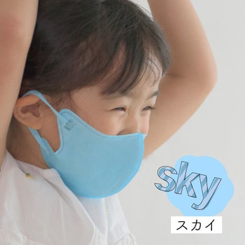 KaitekiAir 3D立体設計 高品質 血色マスク 子供マスク 大河商事