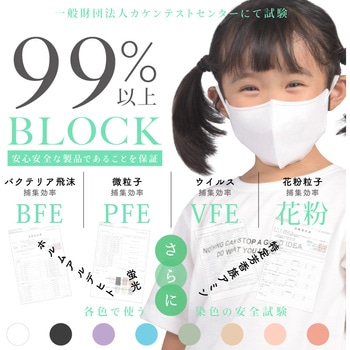 KaitekiAir 子供用 3D立体設計 高品質 冷感マスク 接触冷感マスク 大河商事