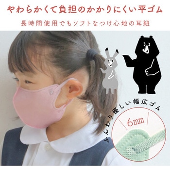 KaitekiAir 子供用 3D立体設計 高品質 冷感マスク 接触冷感マスク 大河商事
