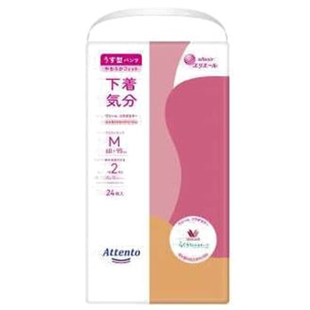 アテントうす型パンツ下着気分 エレガントピンクベージュ 大王製紙