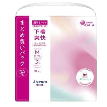 アテント超うすパンツ下着爽快 エレガントピンクべージュ 大王製紙