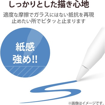 iPad 10.9インチ 第 10 世代 用 フィルム ペーパーライク 上質紙 紙のような描き心地 アンチグレア 指紋防止 反射防止 マット エアーレス エレコム