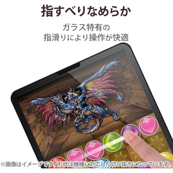 TB-A22RFLGGM iPad 10.9インチ ガラスフィルム アンチグレア 強化