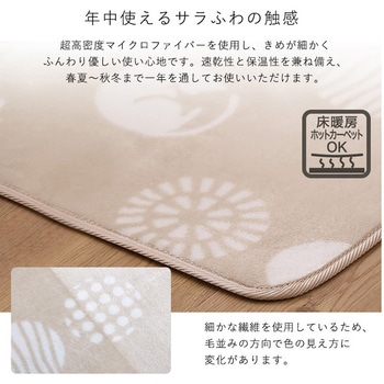 洗えるデザインキッチンマット 50×80cm【クッチーナ2 -Kuchnia2- 】 ホームテイスト