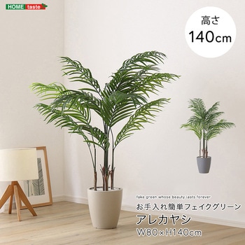 お手入れ簡単フェイクグリーン アレカヤシ Mサイズ(140cm) ホームテイスト