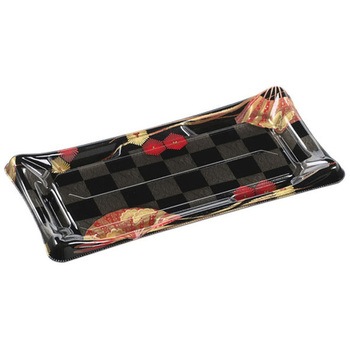 2-6 扇市松黒 波錦 本体 エフピコ 13160335