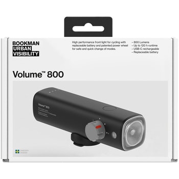 Volume Front 800 自転車用フロントライト BOOKMAN