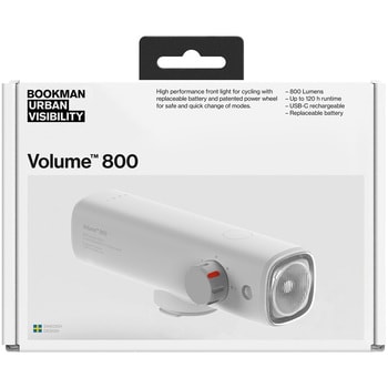 Volume Front 800 自転車用フロントライト BOOKMAN