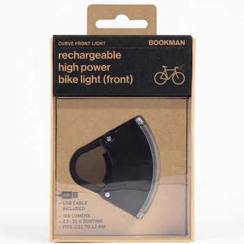 Curve Front Light 自転車用カーブフロントライト BOOKMAN