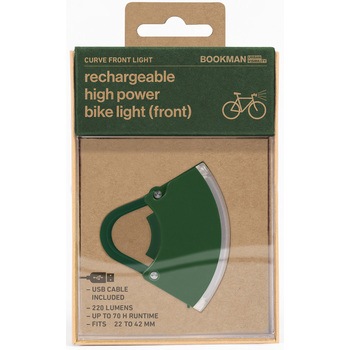 Curve Front Light 自転車用カーブフロントライト BOOKMAN