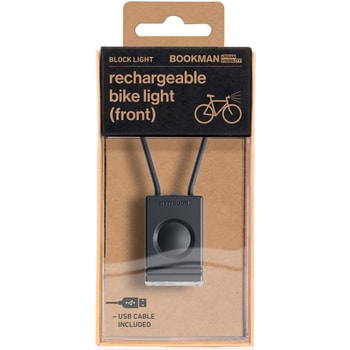 Block Light Front 自転車用ライトフロント BOOKMAN