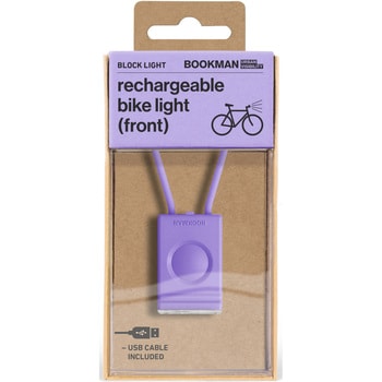Block Light Front 自転車用ライトフロント BOOKMAN