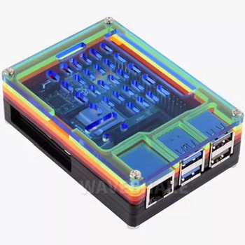 Raspberry Pi 5用 アクリルエンクロージャー WAVESHARE