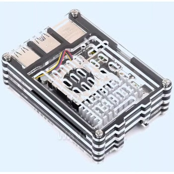 Raspberry Pi 5用 アクリルエンクロージャー WAVESHARE