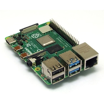 シングルボードコンピュータ ラズベリーパイ4 モデルB 4GB / Raspberry Pi OS インストール済みSD付 共立電子産業