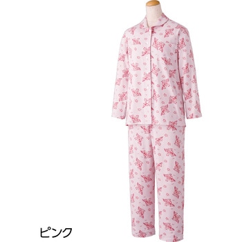 800454婦人のびのびストレッチホックパジャマ ケアファッション