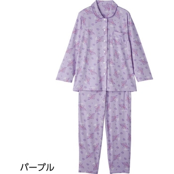 800454婦人のびのびストレッチホックパジャマ ケアファッション