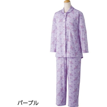 800453婦人ワンタッチのびのびストレッチパジャマ ケアファッション