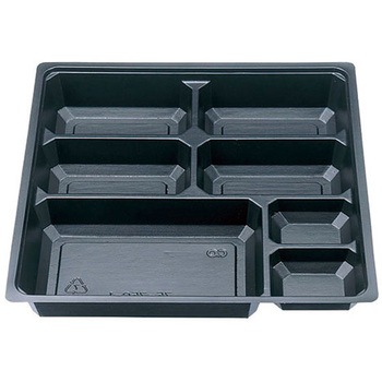 中仕切 75-75 C-1 黒 仕出弁当 エフピコチューパ 13166940