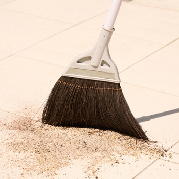 黒シダほうき 短柄 モノタロウ