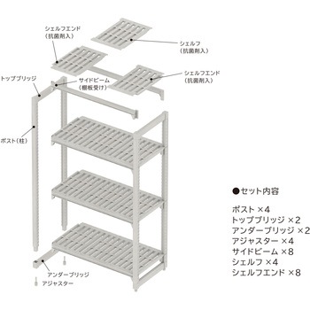 KAWAJUN SHELF TypeP(カワジュンシェルフタイプP) 河淳