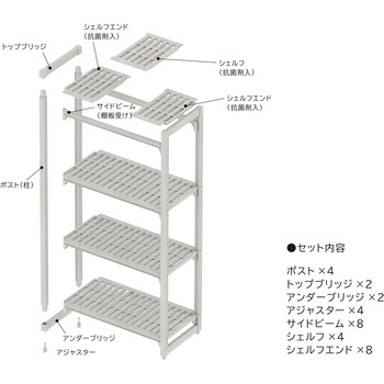 KAWAJUN SHELF TypeP(カワジュンシェルフタイプP) 河淳