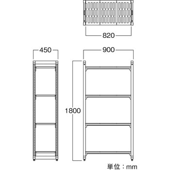 KAWAJUN SHELF TypeP(カワジュンシェルフタイプP) 河淳