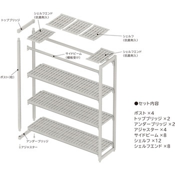 KAWAJUN SHELF TypeP(カワジュンシェルフタイプP) 河淳