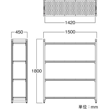 KAWAJUN SHELF TypeP(カワジュンシェルフタイプP) 河淳