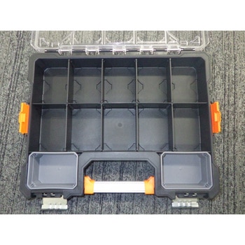 クリアハードボックス(耐衝撃工具箱) 仕切り板タイプ ユニーズ