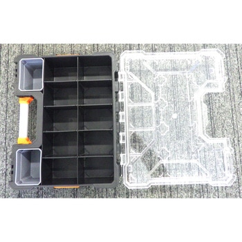 クリアハードボックス(耐衝撃工具箱) 仕切り板タイプ ユニーズ