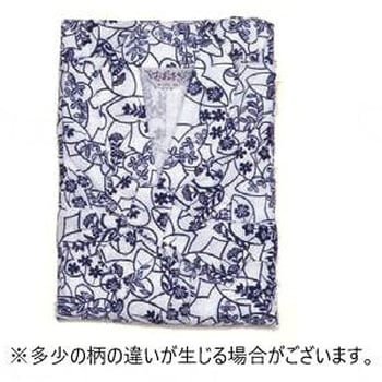 おせわさん ガーゼねまき 婦人用 200/コン花柄/L ウェルファン