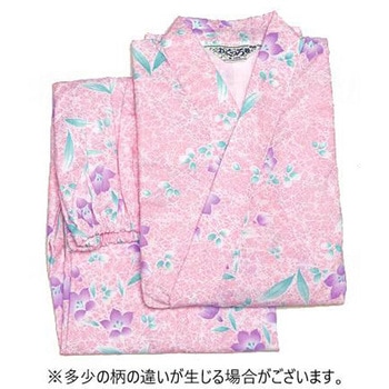 おせわさん ガーゼねまき 婦人用 300/ピンク/S ウェルファン