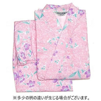 おせわさん ガーゼねまき 婦人用 300/ピンク/M ウェルファン