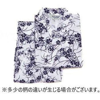 おせわさん おくつろ着 婦人/コン花柄/L ウェルファン
