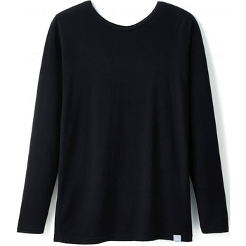 裏表前後無し メンズ長袖インナー/白/S HONESTIES