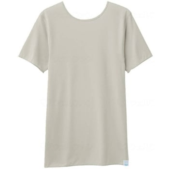 表裏前後無し メンズ半袖インナー/グレー/XL - HONESTIES