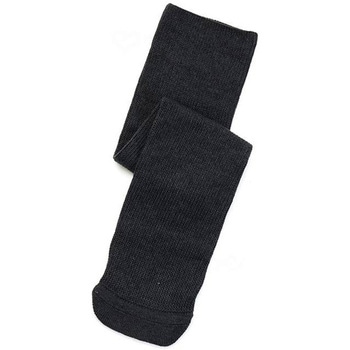 あゆみが作った靴下のびのびⅡロング/ブラック/片足フリー 徳武産業