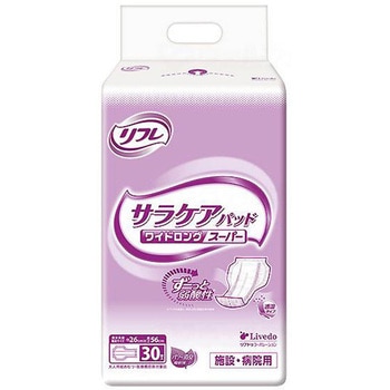 Gサラケアパッドワイドロングスーパー/袋/- リブドゥコーポレーション