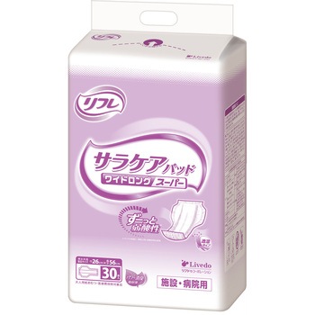 Gサラケアパッドワイドロングスーパー/袋/- リブドゥコーポレーション