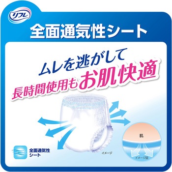 Tはくパンツうす型長時間安心/袋/L リブドゥコーポレーション
