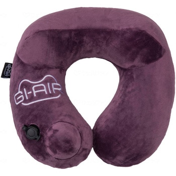 GI-AIR ポンプ式ネックピロー/グレープワイン/- - ハイ・キューブ