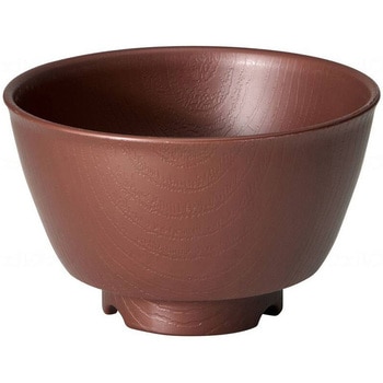 木目持ちやすい茶碗/ブラウン/茶碗 スケーター