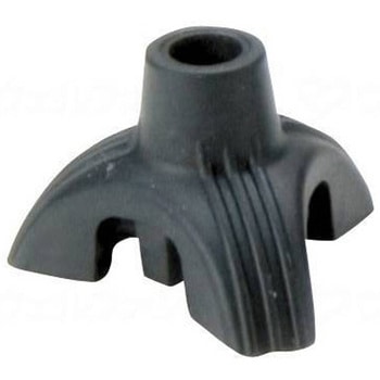 杖先ゴム 自立型16mm(1個)/ブラック/16Φ マキテック