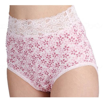 桜柄の失禁パンツ(2枚組)/-/M ブレスワールド