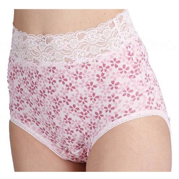 桜柄の失禁パンツ(2枚組)/-/L ブレスワールド